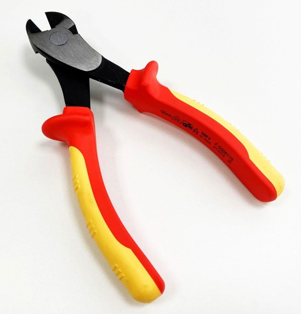 SIDE CUTTER PLIER VDE 7 1/2" 6150 CRV STEEL 1000V - TOOLZONE KDPPL135 - Image 6