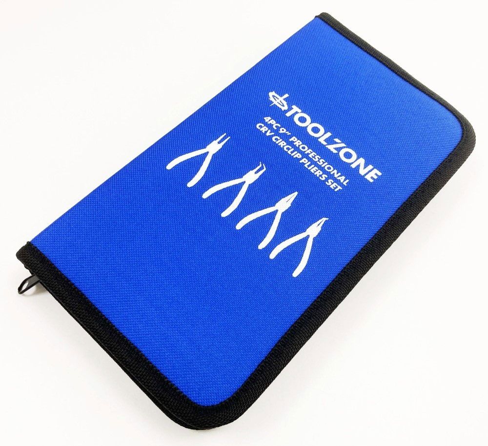 CIRCLIP PLIER SET 4PC 9" CRV 6150 DROP FORGED STEEL - TOOLZONE KDPPL139 - Image 11