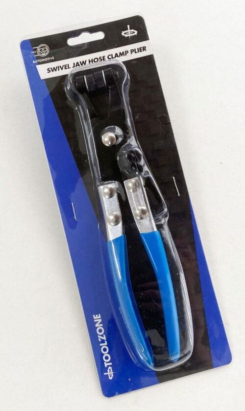 SWIVEL JAW HOSE CLIP CLAMP PLIER RATCHET OPERATION LOCK FACILITY – TOOLZONE KDPPL127