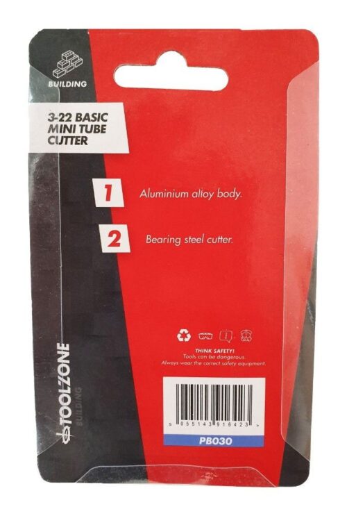 MINI TUBE CUTTER 3-22mm ALUMINIUM BODY HARDENED STEEL BLADE – TOOLZONE KDPPB030