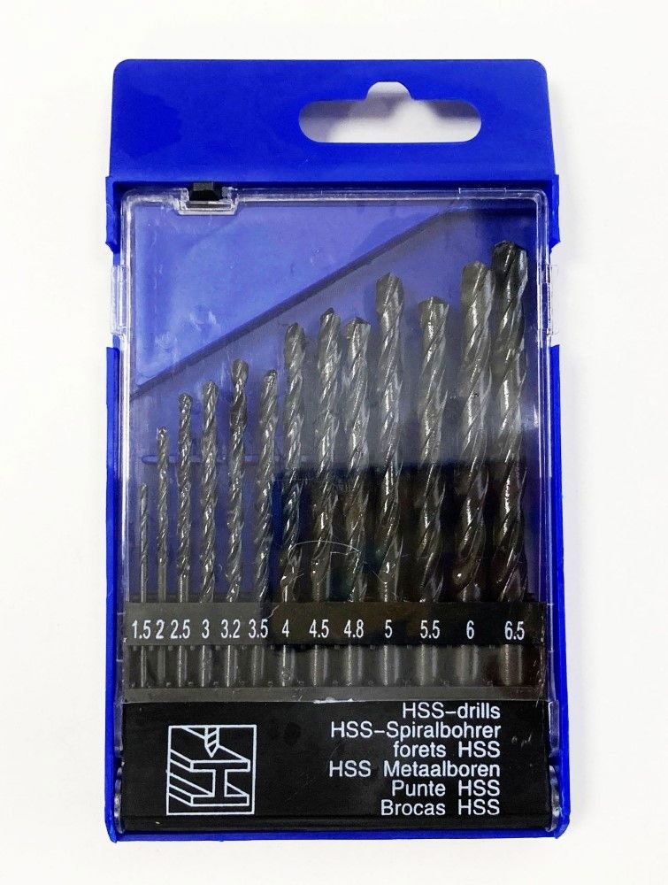 DRILL BIT SET HSS 13PC 1.5-6.5mm - TOOLZONE KDPDR082 - Image 3