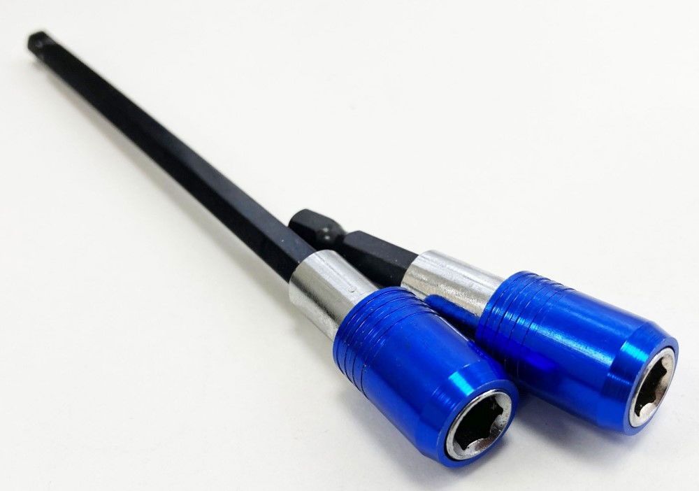 QUICK FIT BIT ADAPTOR SET 2PC 60mm 150mm 1/4" DRIVE - TOOLZONE KDPSD306 - Image 2