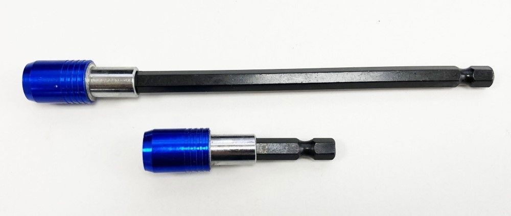 QUICK FIT BIT ADAPTOR SET 2PC 60mm 150mm 1/4" DRIVE - TOOLZONE KDPSD306 - Image 3