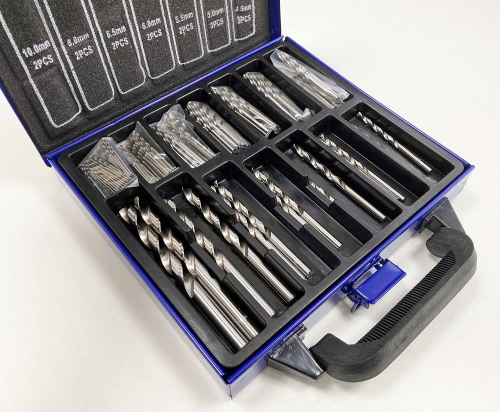 COBALT DRILL BIT SET 99PC 1.5-10mm M35 HSS - TOOLZONE KDPDR397 - Image 5