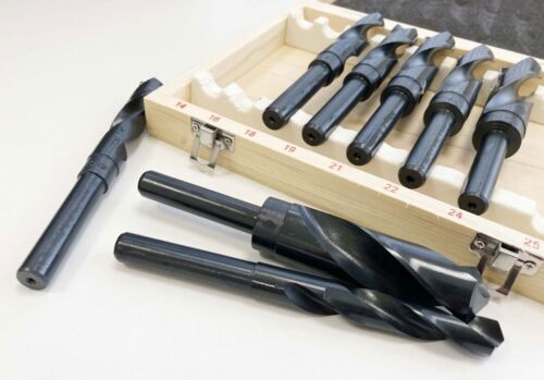 HSS DRILL SET 8PC 14-25mm 1/2″ SHANK – TOOLZONE KDPDR307