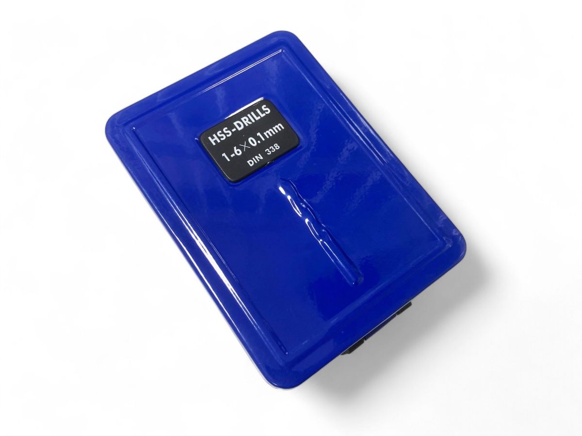 DRILL BIT SET HSS 51PC 1-6mm IN 0.1mm INCREMENTS - TOOLZONE KDPDR041 - Image 3