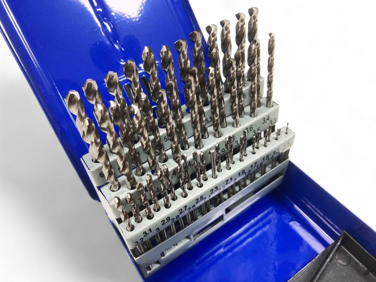 DRILL BIT SET HSS 51PC 1-6mm IN 0.1mm INCREMENTS - TOOLZONE KDPDR041 - Image 5