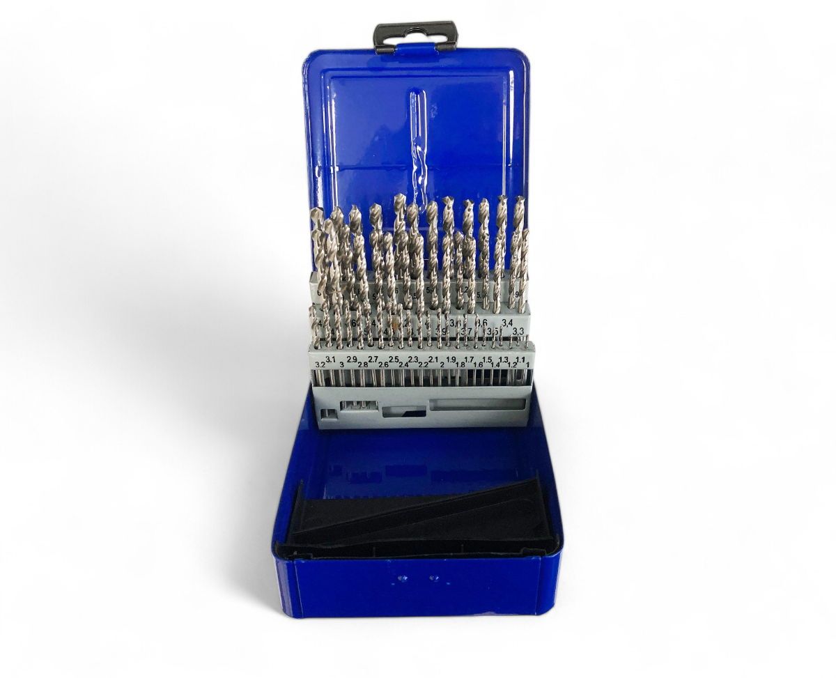 DRILL BIT SET HSS 51PC 1-6mm IN 0.1mm INCREMENTS - TOOLZONE KDPDR041 - Image 6