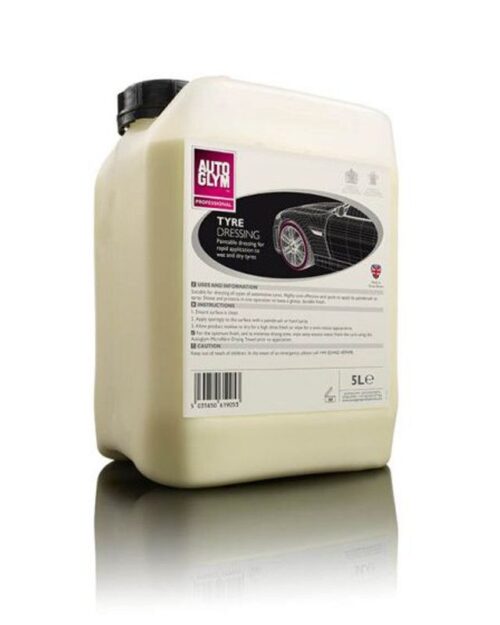 HIGH GLOSS TYRE DRESSING 5L AUTOGLYM 61005