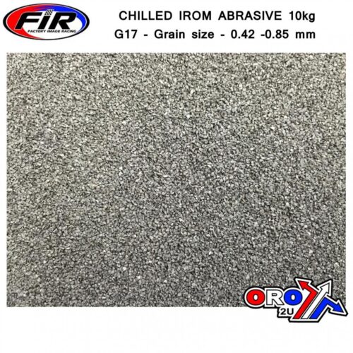 CHILLED IRON ABRASIVE 10kg, G17 – Grain size – 0.42 -0.85