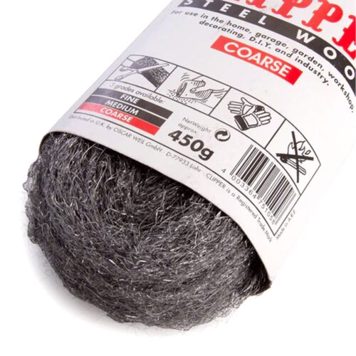 STEEL WIRE WOOL (MEDIUM) 450g RE EMT2