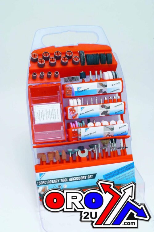 150pc ROTARY ACCESSORY KIT, 50900150, TS-PR7462