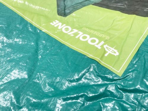 TARPAULIN 7m x 9m POLYETHYLENE WITH EYELETS – TOOLZONE KDPTL011