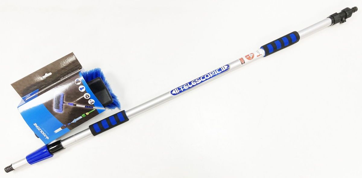 EXTENDING CAR WASH BRUSH 2m - TOOLZONE KDPAU226