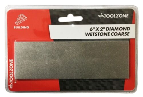 DIAMOND COATED WETSTONE COARSE PRO 6″ x 2″ 300 GRIT – TOOLZONE KDPWW174
