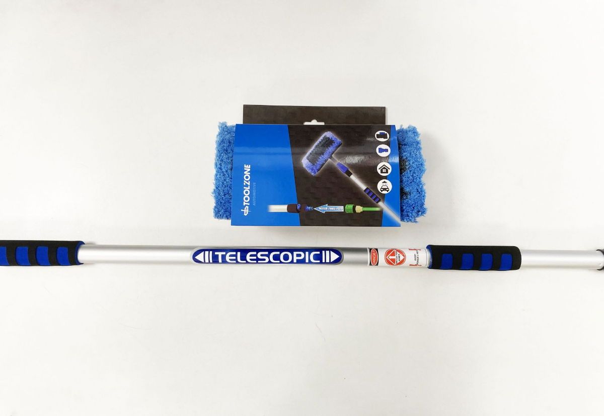 EXTENDING CAR WASH BRUSH 2m - TOOLZONE KDPAU226 - Image 4
