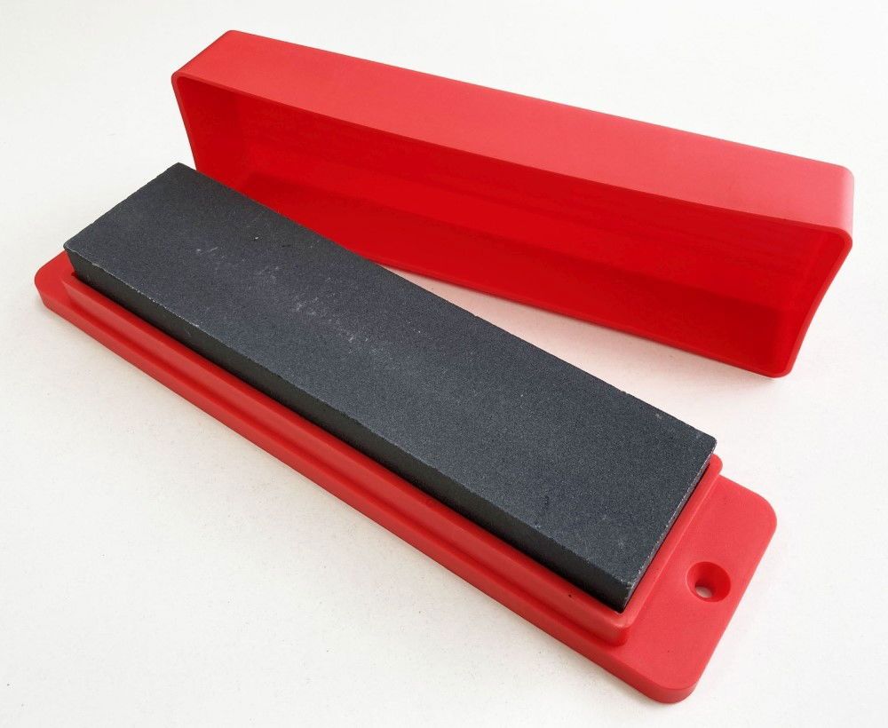 OILSTONE 8" SILICON CARBIDE MEDIUM AND FINE GRIT WITH BOX - TOOLZONE KDPWW065 - Image 2