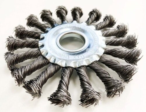 TWIST KNOT WIRE WHEEL 115 x 22.2mm – TOOLZONE KDPWB011