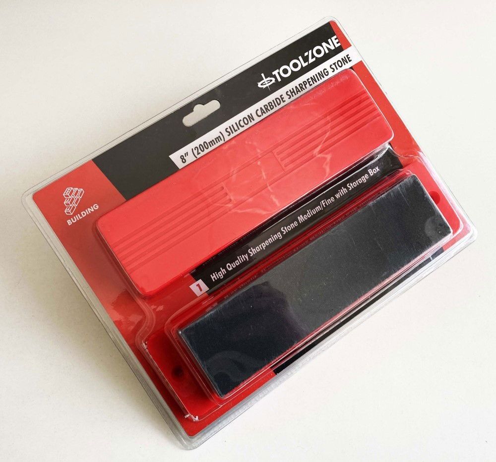 OILSTONE 8" SILICON CARBIDE MEDIUM AND FINE GRIT WITH BOX - TOOLZONE KDPWW065 - Image 6