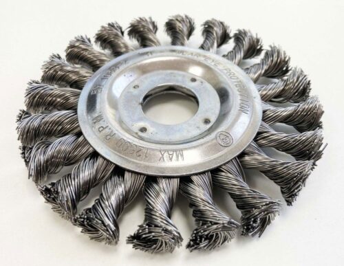 FLAT WIRE WHEEL PROFESSIONAL 22.2mm BORE – TOOLZONE KDPWB007