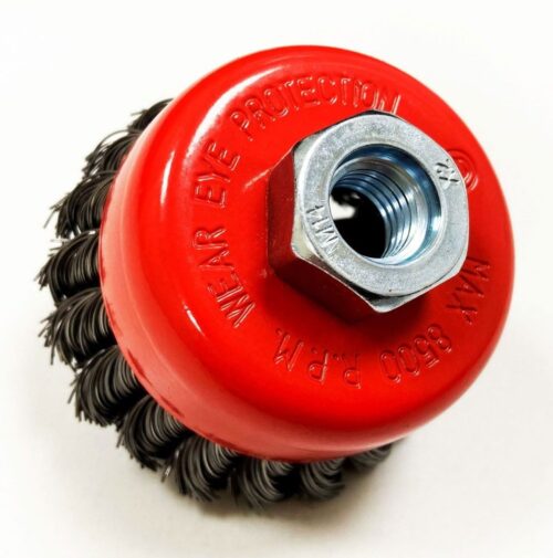 KNOT CUP BRUSH PROFESSIONAL M14 80mm OUTSIDE DIAMETER – TOOLZONE KDPWB004