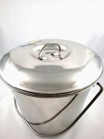 LID STAINLESS STEEL FOR 12 litre BUCKET 315mm – TOOLZONE KDPGD183