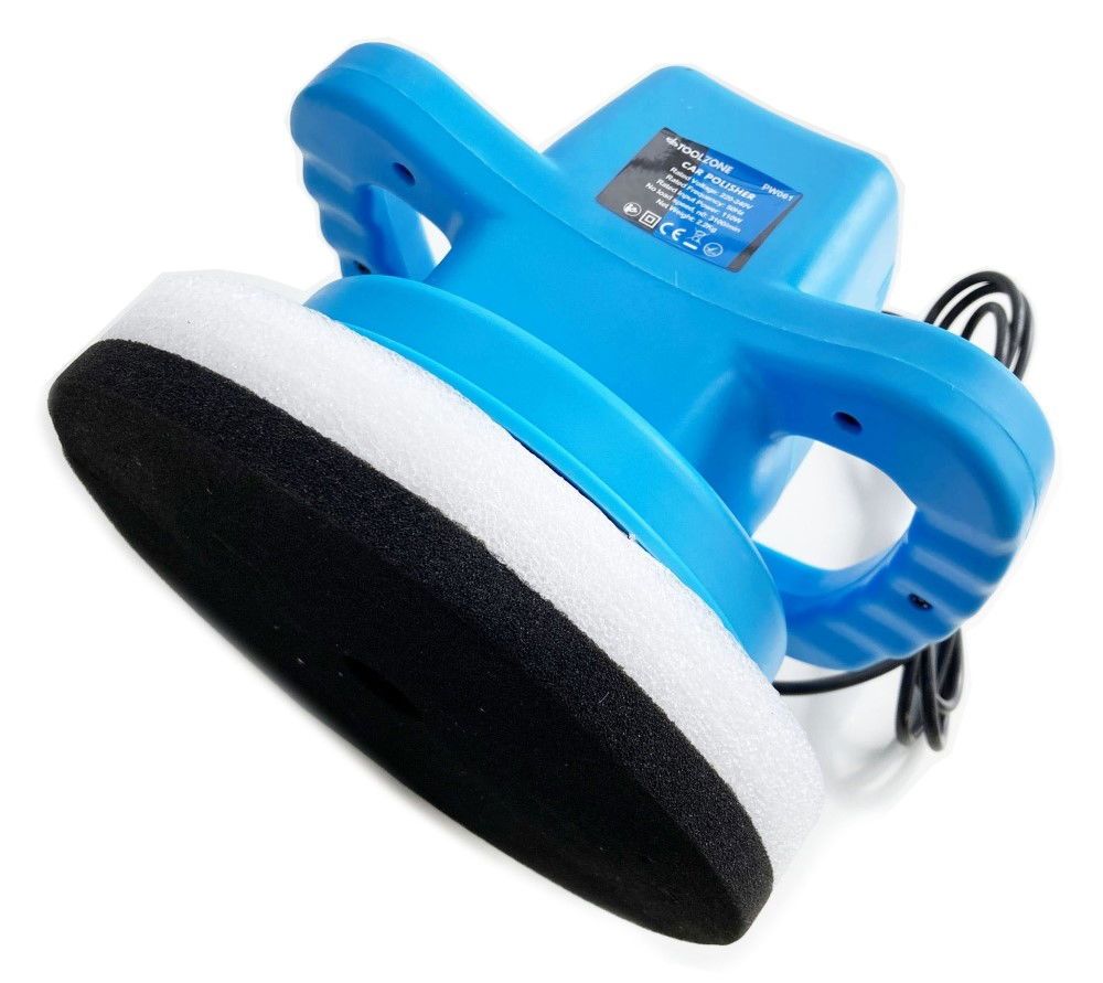CAR POLISHER 110W 240V TWO HAND 3000rpm - TOOLZONE KDPPW091 - Image 7