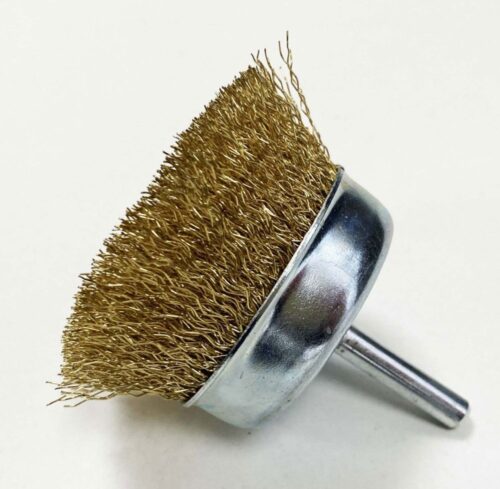 WIRE CUP BRUSH 3″ 75mm FOR DRILL 6mm SPINDLE – TOOLZONE KDPDR166