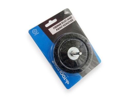 PAINT AND RUST REMOVER WHEEL 100mm x 8mm 6mm SHANK – TOOLZONE KDPAB146