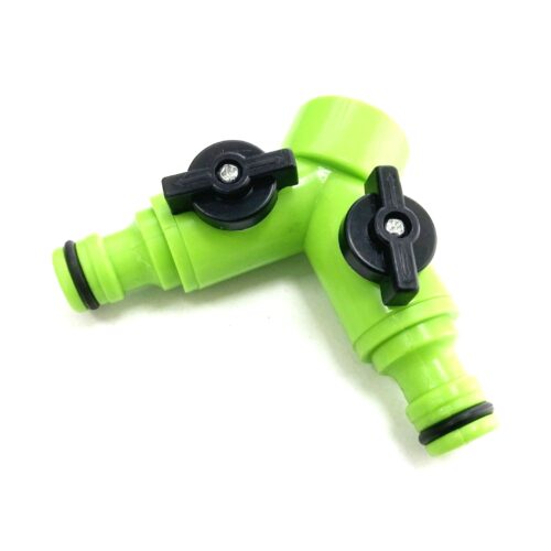 HOSE SPLITTER DUAL SHUT OFF 3/4″ THREAD – TOOLZONE KDPGD231