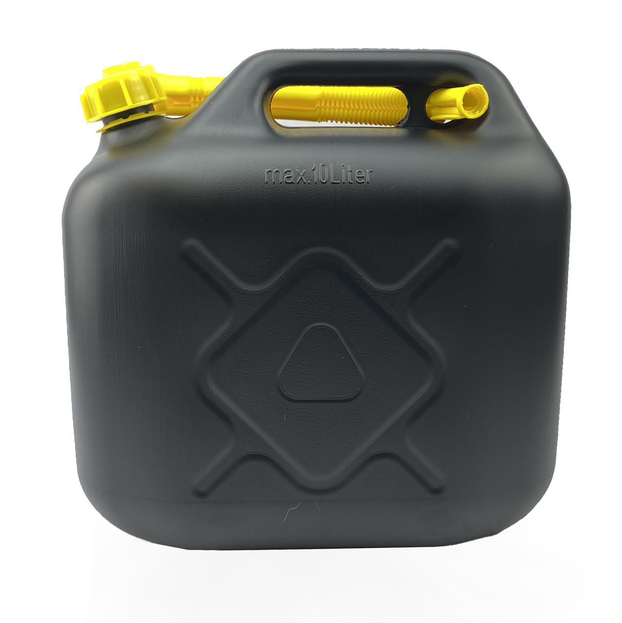 10LT PLASTIC FUEL CAN AUTOSTOP JC0010PBASE JERRY CAN - Image 2