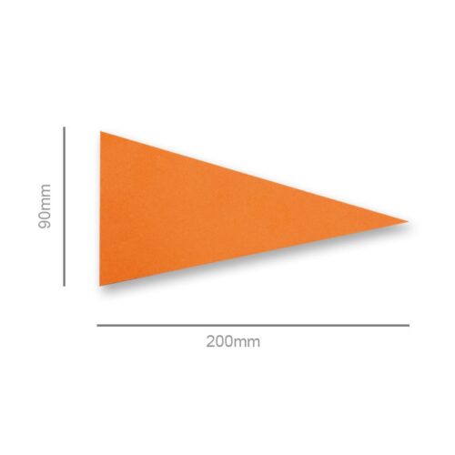 ENDURO TRACK MARKING ARROWS ORANGE 50PCS