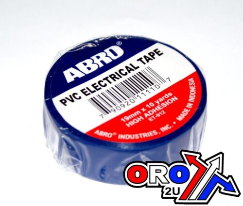 Blue PVC Electrical Insulation Tape 19mm x 10 yards