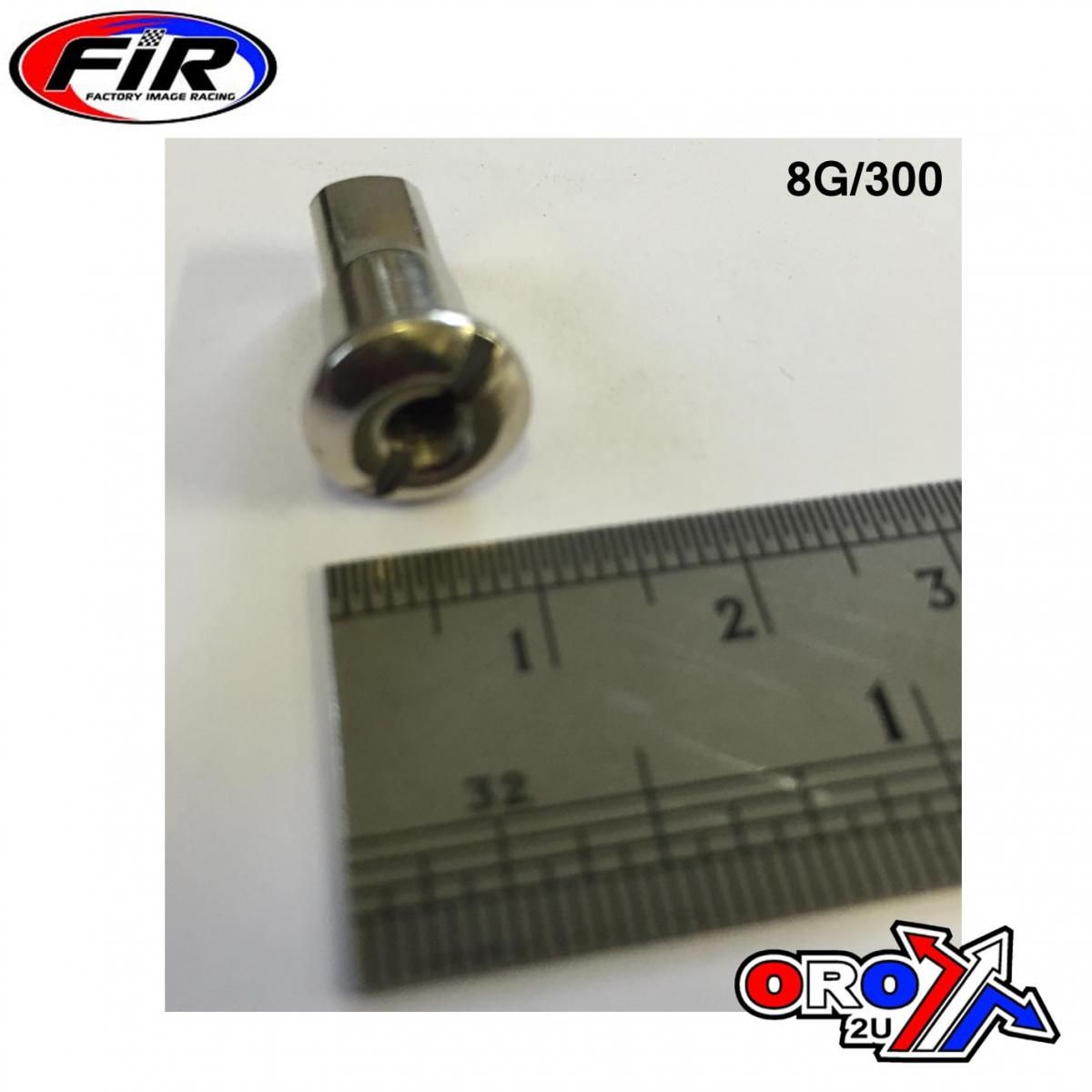 SPOKE NIPPLES 8G/300 SILVER - Image 4