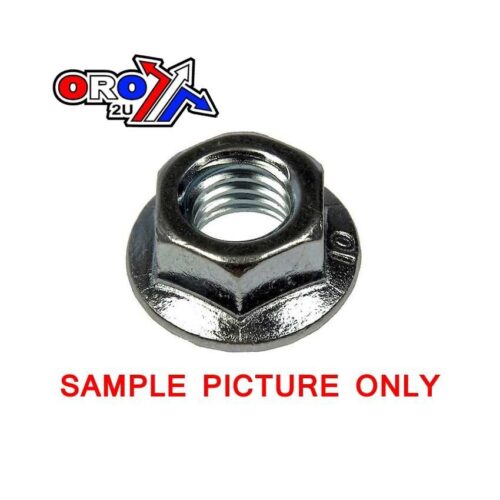 M10 FLANGE NUT BZP