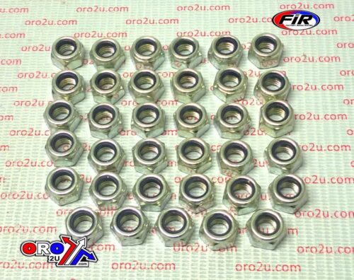 NYLOCK M8 NUT PACK/35, SLIM8X13mm