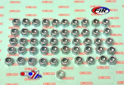 NYLOCK M6 NUT PACK/50, REGULAR8X10mm