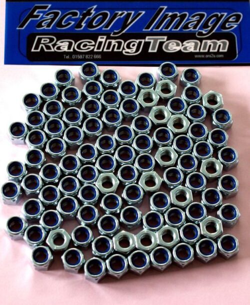 NYLOCK M10 NUT PACK/20, REGULAR11X17mm