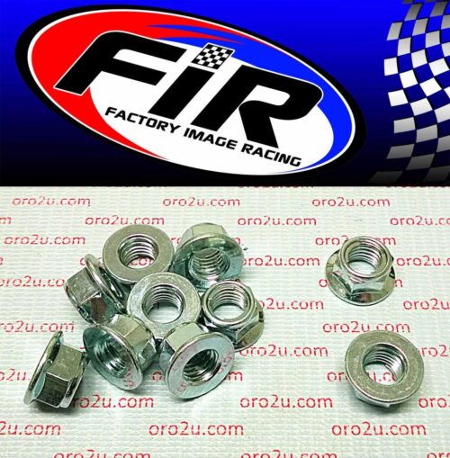 M6 x 1.00mm FLANGE LOCK NUT, PACK OF 10