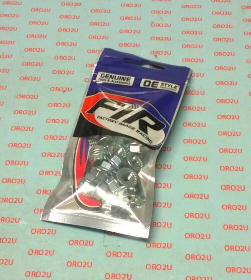 M6 x 1.00mm FLANGE NUT, PACK OF 20