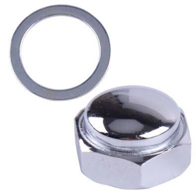 STEERING STEM DOME NUT & WASHER 63-13 HONDA 90304-153-000