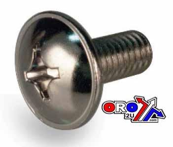 CHROME OVAL HEAD PHILLIPS 6×12 PACK 25, KAWASAK 33-7857, TOOLS ROAD