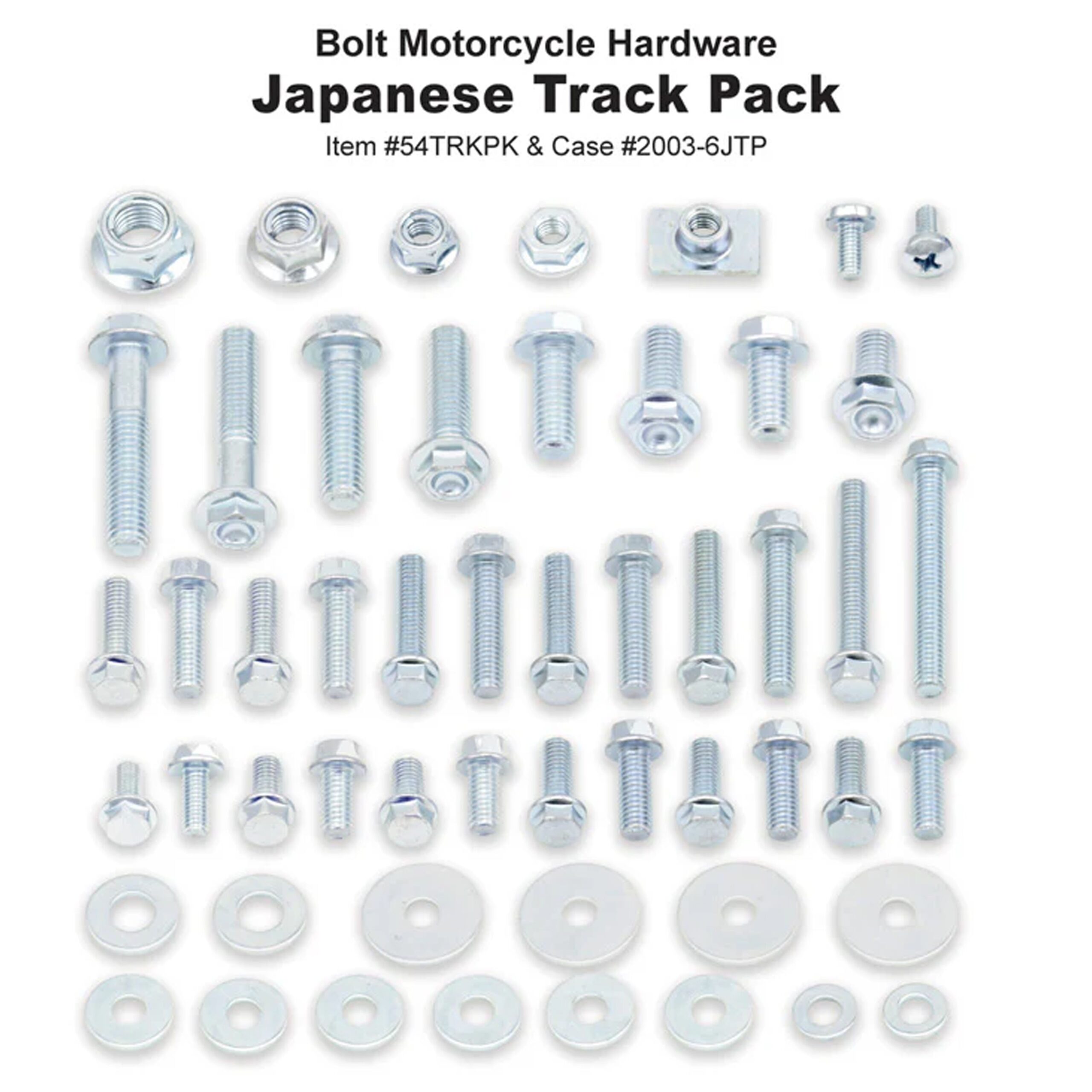 BOLT Japanese Track Pack, MOTORCYCLE HARDWARE 54TRKPK, BM200318TP - Image 2