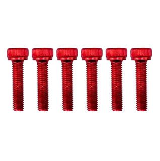 5×20 RED PACK/6 ALLOY BOLTS Hexagonal Socket head ALLEN Cap Screws