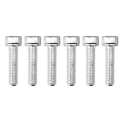 5×20 SILVER PACK/6 ALLOY BOLTS Hexagonal Socket head ALLEN Cap Screws