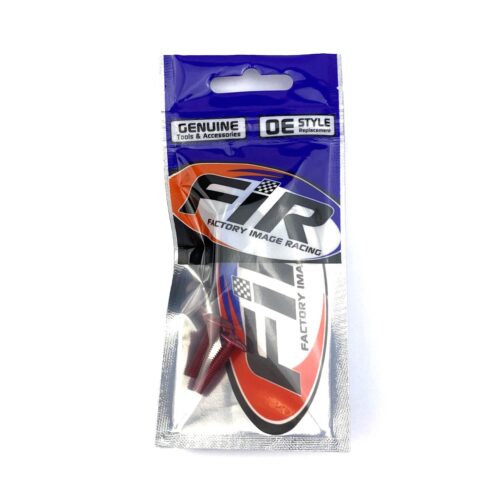 5×20 ALLOY BUTTON HEAD, RED 6061 ALLOY