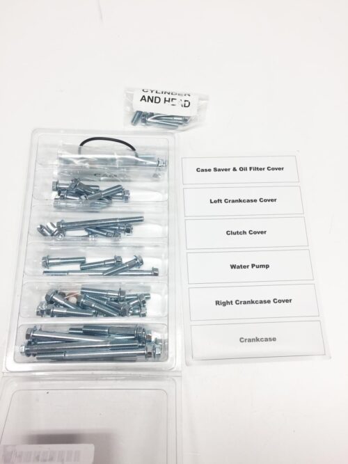 ENGINE BOLT KIT CRF 450 R 02-08, BOLT HARDWARE E-CF4-0208