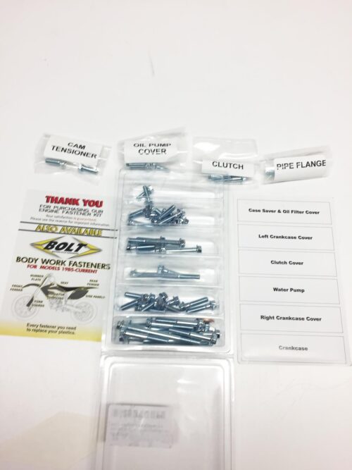 ENGINE BOLT KIT KTM HUSQ 450/500, BOLT HARDWARE E-KTMF4-1315