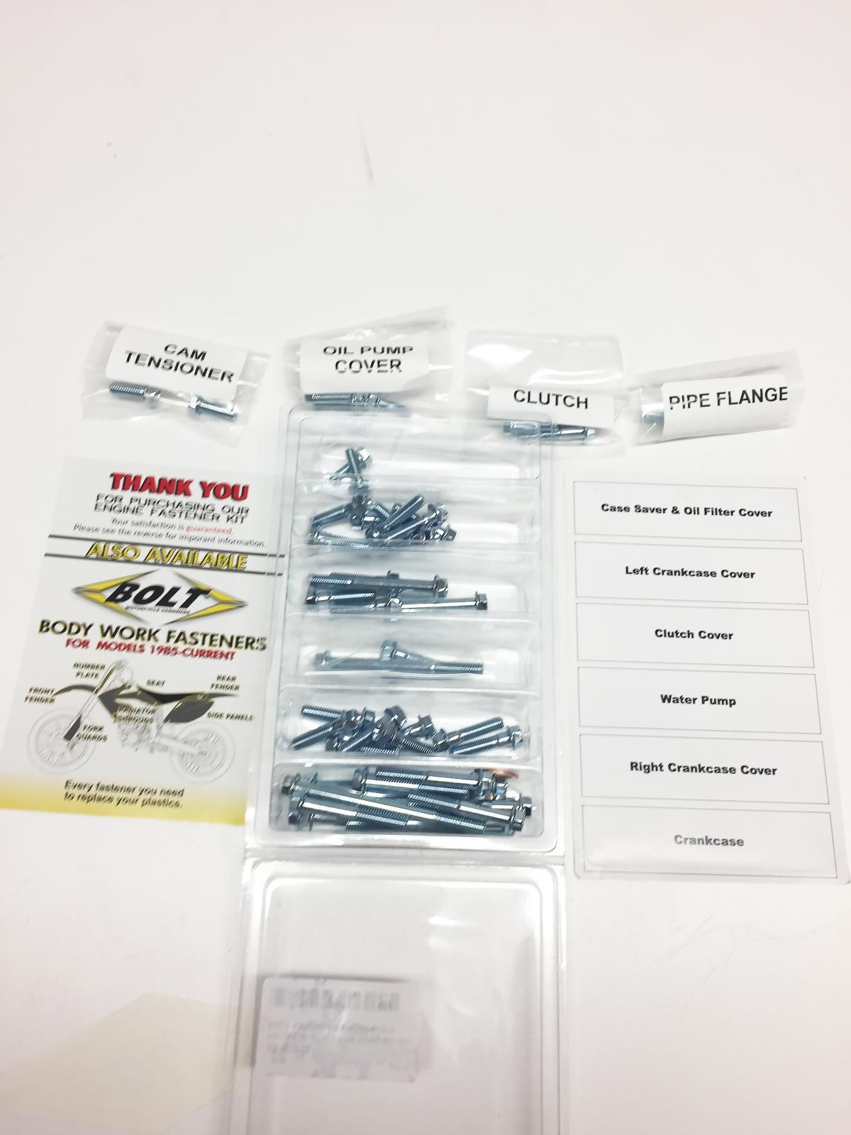 ENGINE BOLT KIT KTM HUSQ 450/500, BOLT HARDWARE E-KTMF4-1315