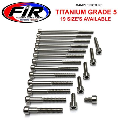 TITANIUM ALLEN BOLT M6x55, GRADE 5 TI – PACK OF 2